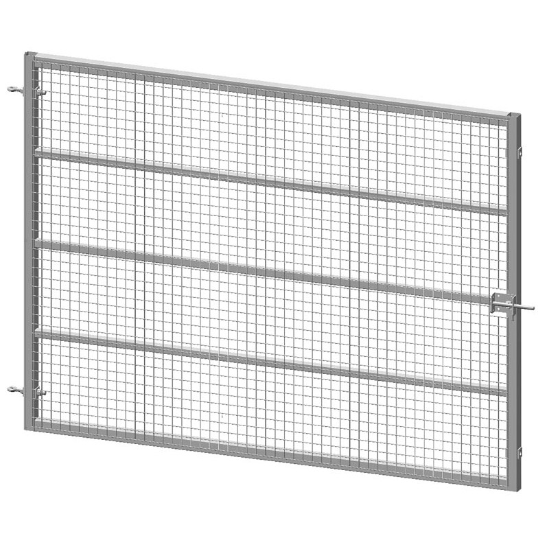 Barrière de fosse à lisier grillagée