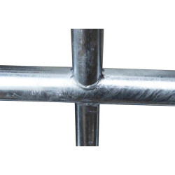 Embout arrière 6 lisses pour barrière de contention 1/2 m 