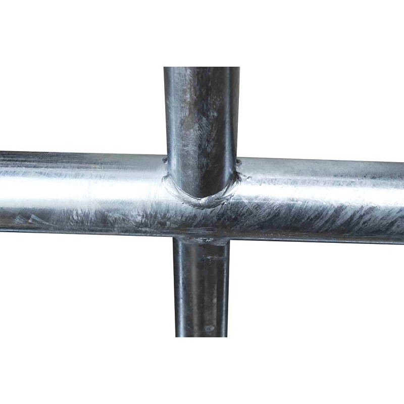 Embout arrière 6 lisses pour barrière de contention 1/2 m 