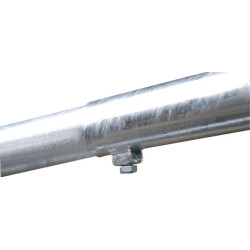 Embout arrière 6 lisses pour barrière de contention 1/2 m 