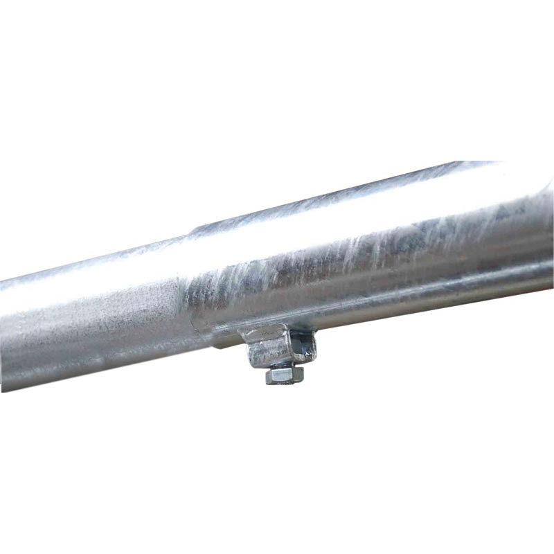 Embout arrière 6 lisses pour barrière de contention 1/2 m 