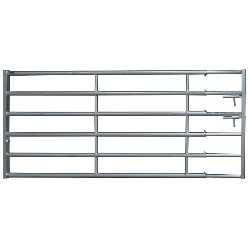 Embout arrière 6 lisses pour barrière de contention 3/4 m 