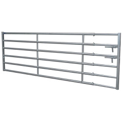 Embout arrière 6 lisses pour barrière de contention 3/4 m 