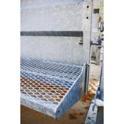 Marchepied escamotable long. 0,87 m