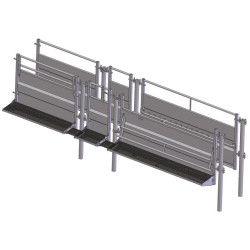 Marchepied escamotable long. 0,87 m