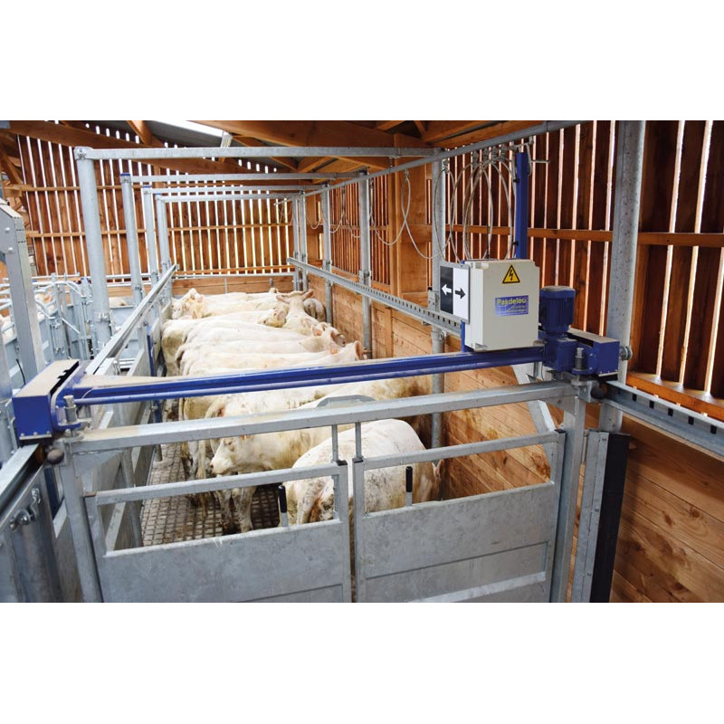 Module de base motorisé pour couloir de poussée