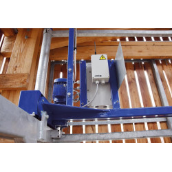 Module de base motorisé pour couloir de poussée