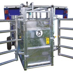 Couloir de contention mobile hydraulique Couloir de contention mobile hydraulique