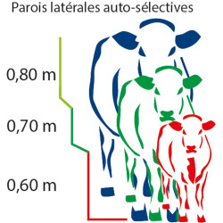 Couloir de contention fixe Couloir de contention fixe