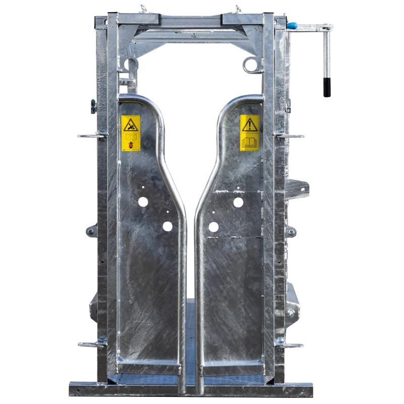 Cage de manipulation LFM - Parois largeur fixe - Panneaux latéraux tôlés à partie haute ouvrante Cage de manipulation LFM - Parois largeur fixe - Panneaux latéraux tôlés à partie haute ouvrante