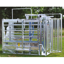 Cage de manipulation LFM - Parois largeur fixe - Panneaux latéraux tôlés à partie haute ouvrante Cage de manipulation LFM - Parois largeur fixe - Panneaux latéraux tôlés à partie haute ouvrante