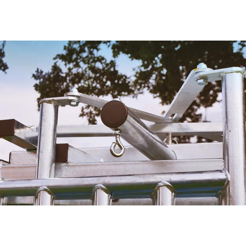 Cage de manipulation LFM - Parois largeur fixe - Panneaux latéraux tôlés à partie haute ouvrante Cage de manipulation LFM - Parois largeur fixe - Panneaux latéraux tôlés à partie haute ouvrante