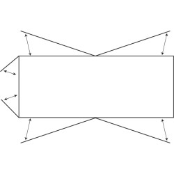 Cage de contention LFM - 4 portillons - Parois largeur fixe - Panneaux latéraux