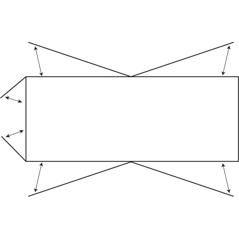 Cage de contention LFM - 4 portillons - Parois largeur fixe - Panneaux latéraux