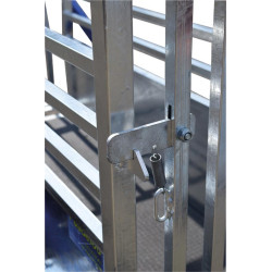 Cage de pesage roulante pour veaux