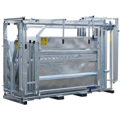 Cage de contention LVM - Panneaux tôlés - Parois largeur variable - Panneaux latéraux tôlés