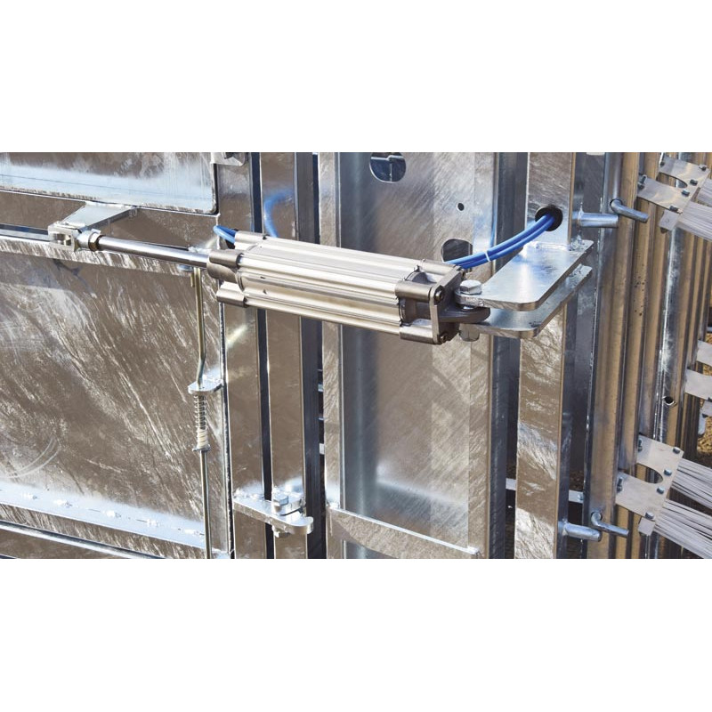 Cage de contention LVAP - Panneaux tôlés - Parois largeur variable - Panneaux latéraux tôlés non ouvrants