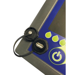 Cage de contention LVAPI - 3 portillons - Parois largeur variable - Panneaux latéraux ouvrants avec portillons