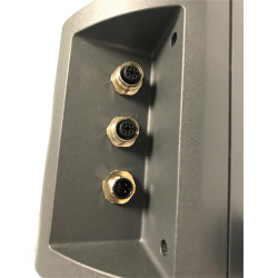 Cage de contention LVAPI - 3 portillons - Parois largeur variable - Panneaux latéraux ouvrants avec portillons