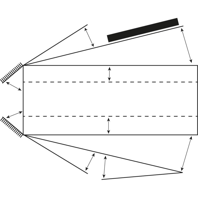Cage de contention LVAPI - 3 portillons - Parois largeur variable - Panneaux latéraux ouvrants avec portillons