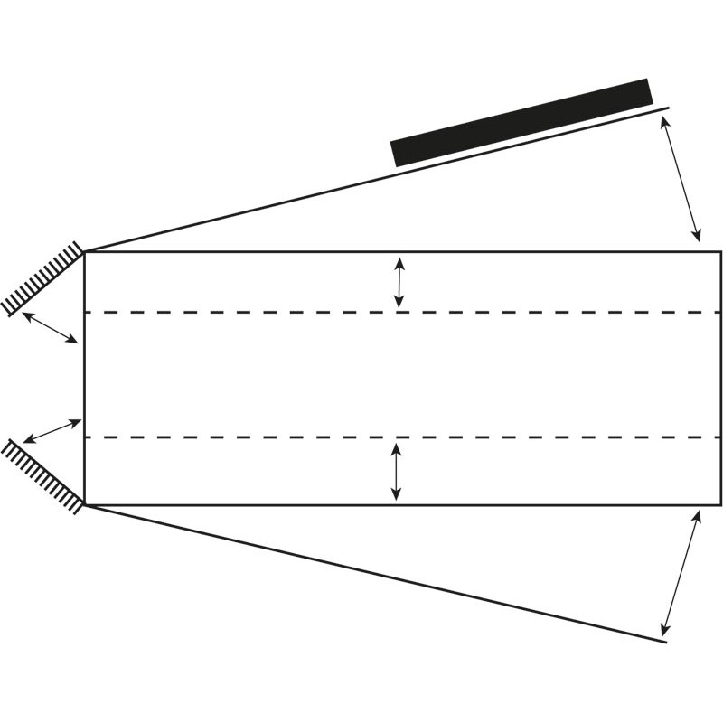 Cage de contention LVAPI - Panneaux tôlés - Parois largeur variable - Panneaux latéraux tôlés ouvrants 