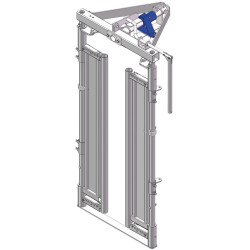 Porte de contention manuelle autobloquante PCCA