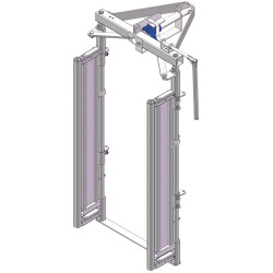 Porte de contention manuelle autobloquante PCCA