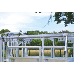 Commande déportée pour porte PCCM sur couloir de contention mobile ou fixe