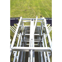 Commande déportée pour porte PCCM sur couloir de contention mobile ou fixe