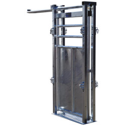 Porte sectionnelle déportée 1 battant manuelle 