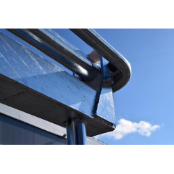 Porte sectionnelle déportée 1 battant manuelle 