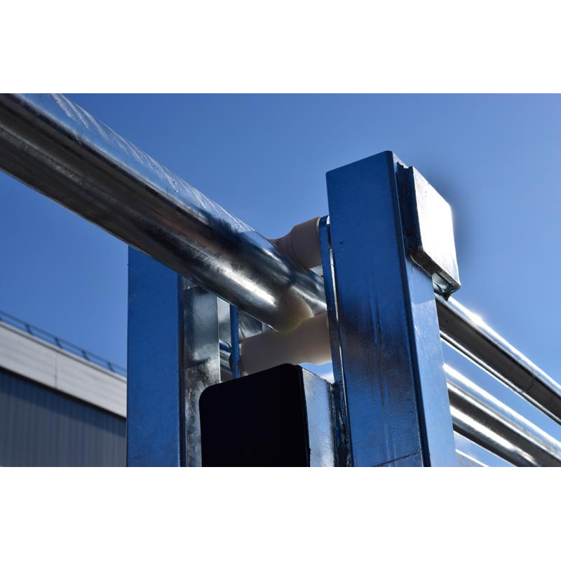 Porte sectionnelle déportée 1 battant manuelle 