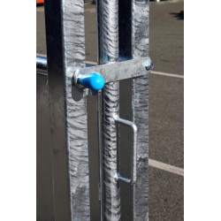 Porte sectionnelle déportée 1 battant manuelle 