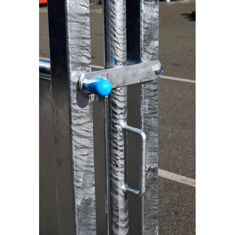 Porte sectionnelle déportée 1 battant manuelle 