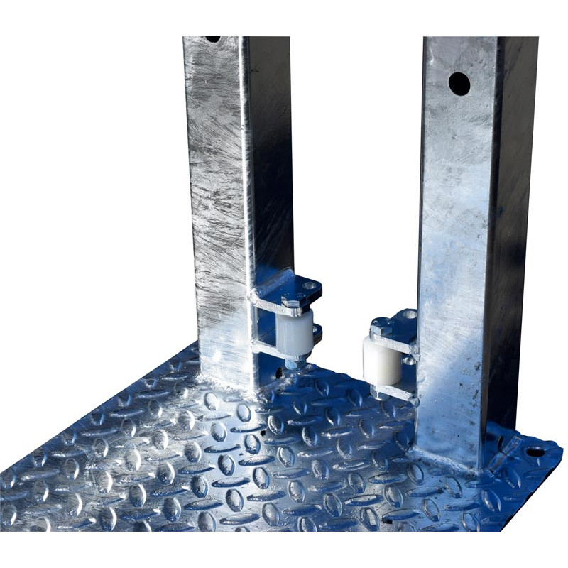 Porte sectionnelle déportée 1 battant manuelle 