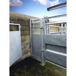 Porte sectionnelle déportée 1 battant manuelle 