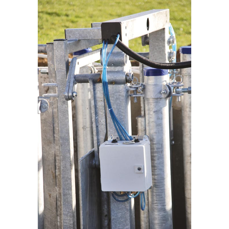 Boîtier de commande pour portes à assistance pneumatique Boîtier de commande pour portes à assistance pneumatique