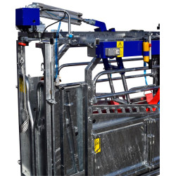 Système de poussée anti-recul pneumatique pour cages manuelles