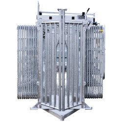 Support panels pour couloir de contention mobile