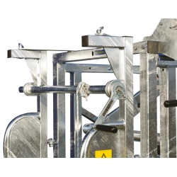 Kit de parage manuel AV et AR complet pour cage à parois largeur variable - 4 portillons