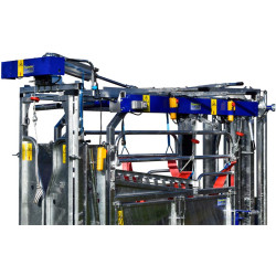 Kit de parage électrique pour cage à parois largeur variable - 4 portillons