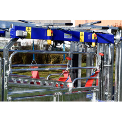 Kit de parage électrique pour cage à parois largeur variable - 4 portillons