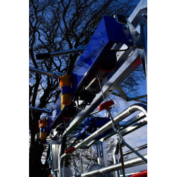 Kit de parage électrique pour cage à parois largeur variable - 4 portillons