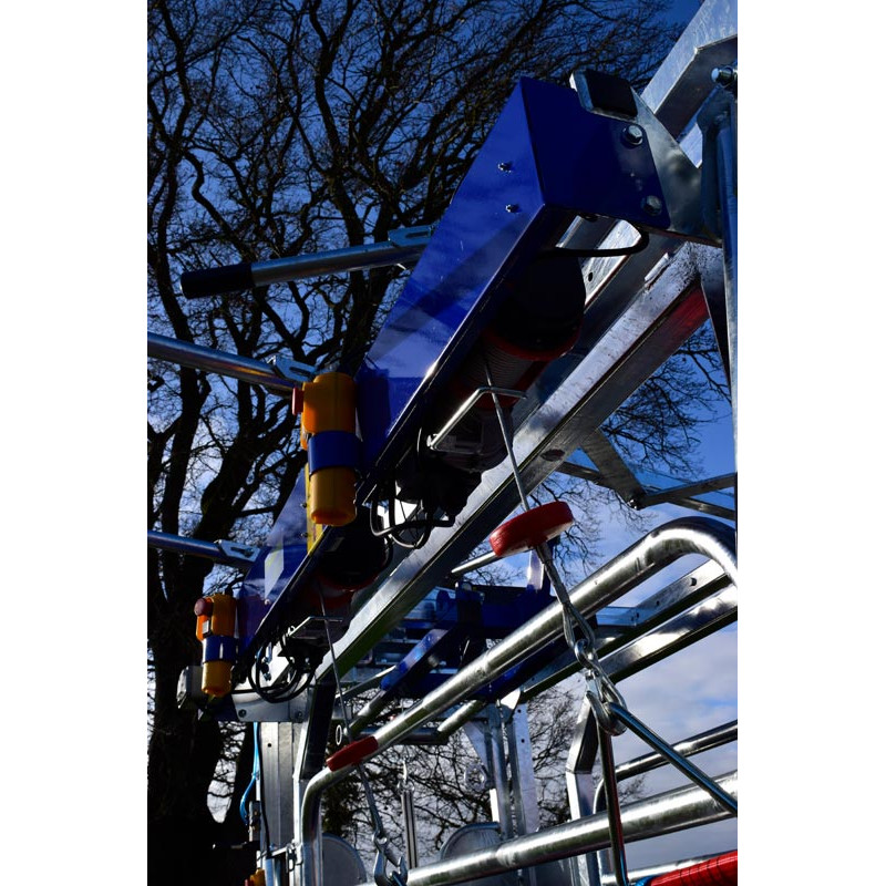 Kit de parage électrique pour cage à parois largeur variable - 4 portillons