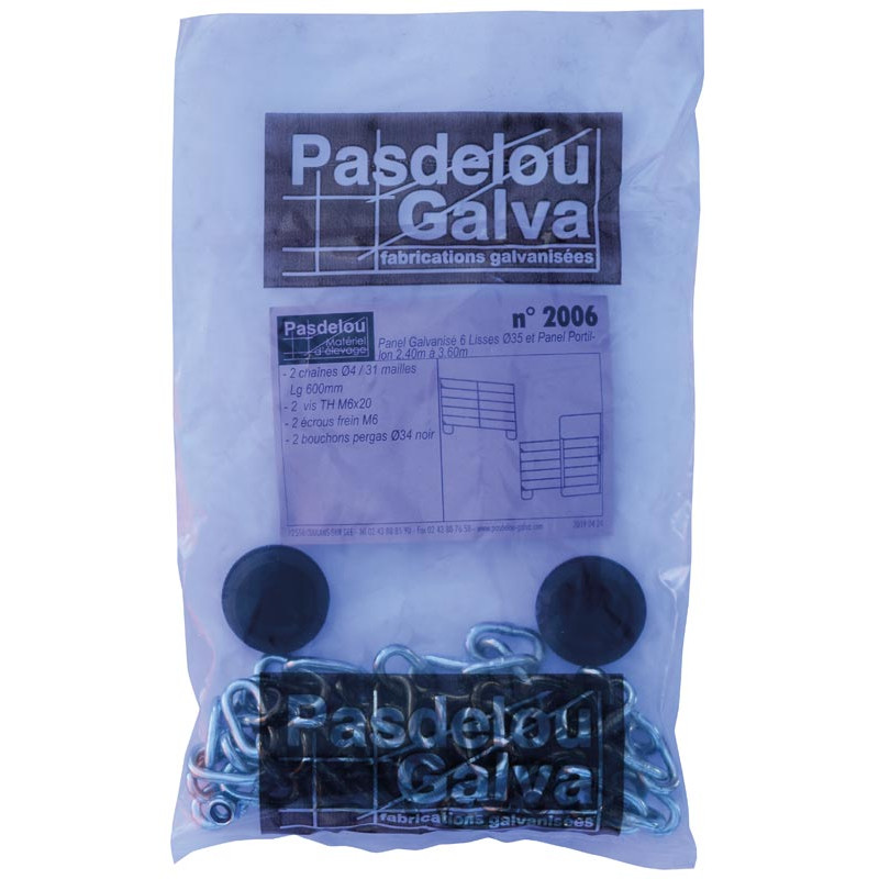 Chaînettes supplémentaires pour fixation de panel