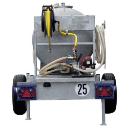 Citerne à eau 1100 litres - citerne roulante espaces verts