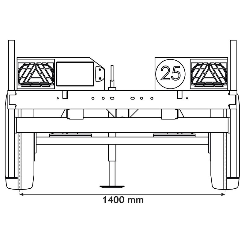 Châssis roulant pour pour citernes eau 890 litres et 1100 litres Châssis roulant pour pour citernes eau 890 litres et 1100 litres