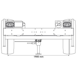 Châssis roulant pour citerne eau 5200 litres