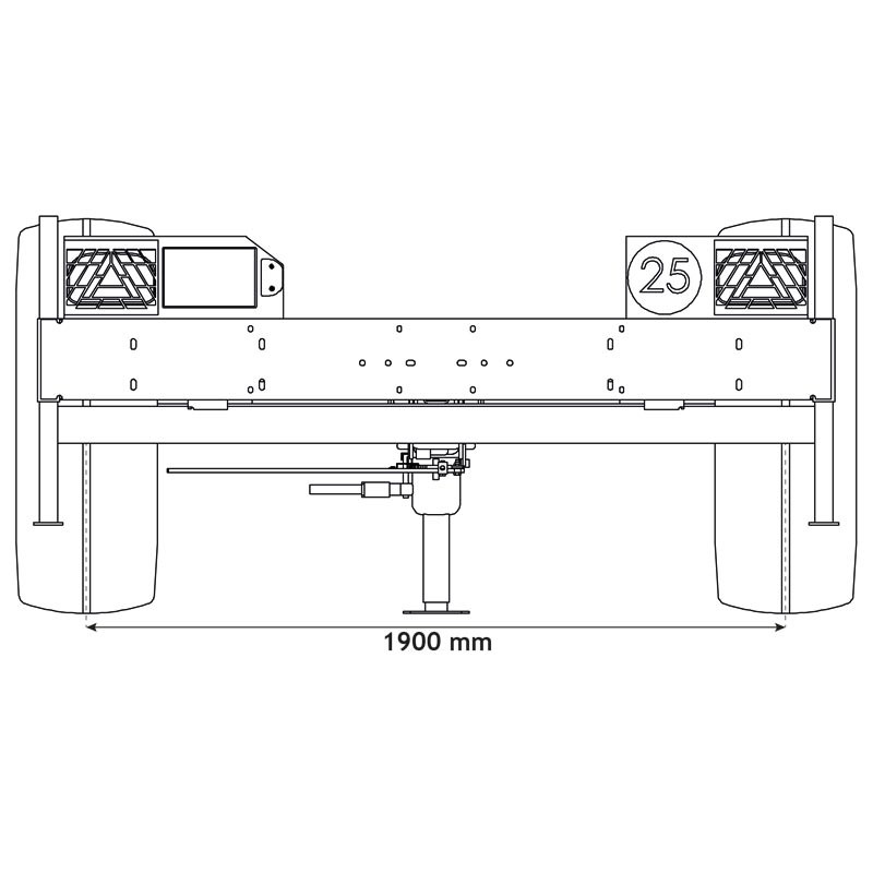 Châssis roulant pour citerne eau 5200 litres