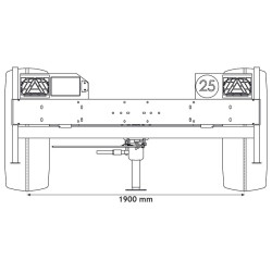 Châssis roulant pour citerne eau 6200 litres Châssis roulant pour citerne eau 6200 litres